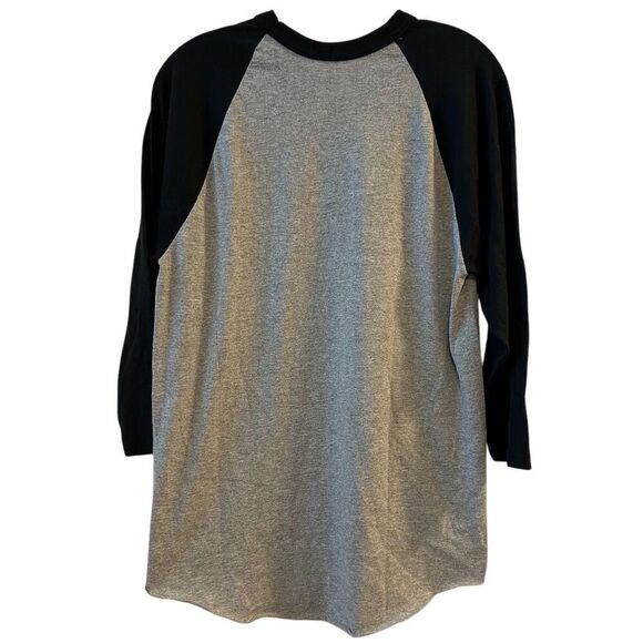 Washington Capitals CCM NHL Gray Raglan Long Sleeve T-Shirt M - Picture 6 of 9